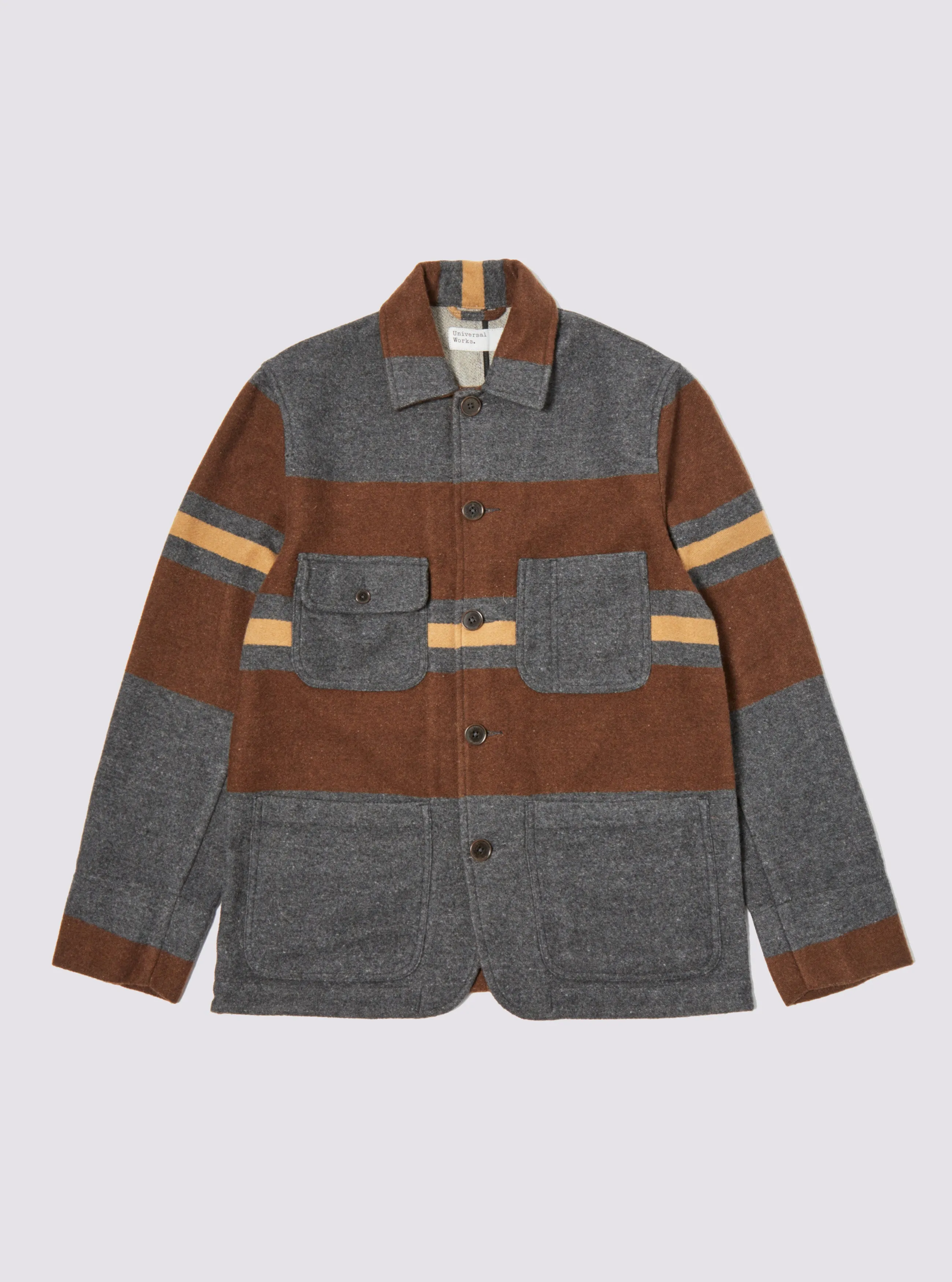 Veste Merchant - rayure charcoal