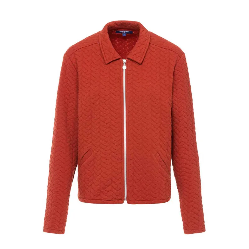 VESTE ML ROUGE ARGILE LIVES