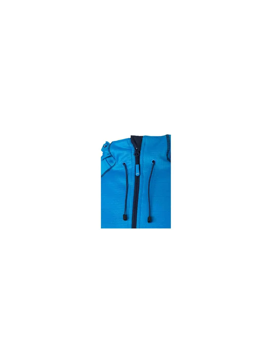 Veste polaire contrastée à capuche pour Homme
