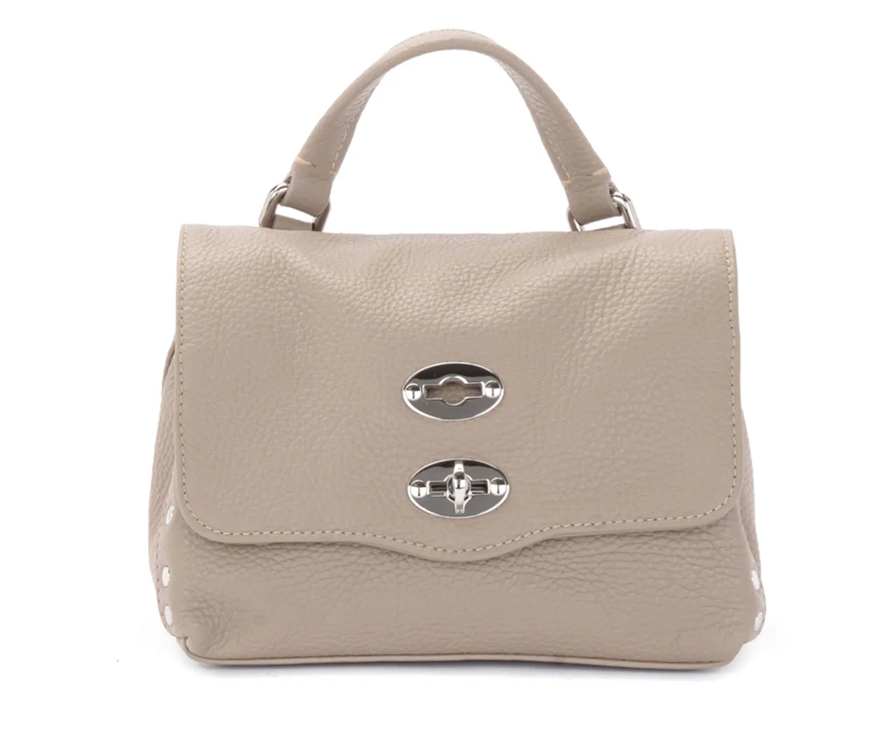 Zanellato Sac Postina Daily Baby en cuir couleur argile